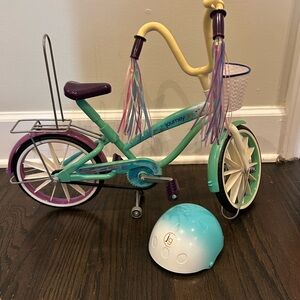 Journey Girl Doll Bicycle with Helmet